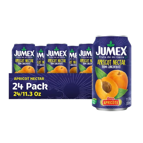 Vista 24 de Jumex Néctar de manzana Lata reciclable con forro sin BPA 11.3 onzas líquidas (paquete de 24)