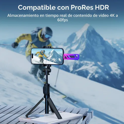 Vista 4 de fanxiang Unidad flash de 256 GB, hasta 2050 MB/s USB 3.2 Gen2 × 2, unidad USB con USB A + tipo C, unidad de memoria USB 2 en 1