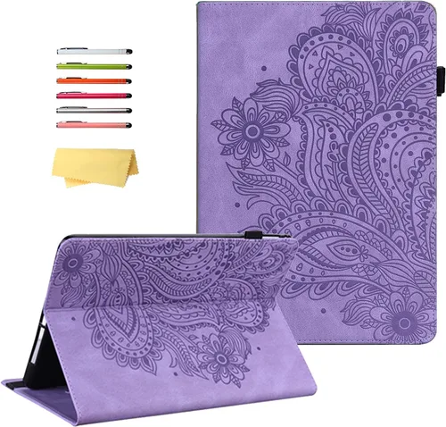 Vista 14 de Funda para Apple iPad 10.2 de 9ª/8ª/7ª generación (2021/2020/2019) con función de encendido y apagado automático, ultra fina y ligera, soporte