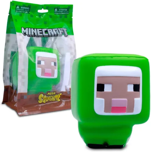 Vista 8 de Minecraft Mooshroom Cow Mega SquishMe Series 4 – Peluche Squishy Oficial de 6″ de Subida Lenta – Conejito Coleccionable, Vaca Mooshroom, Tortuga