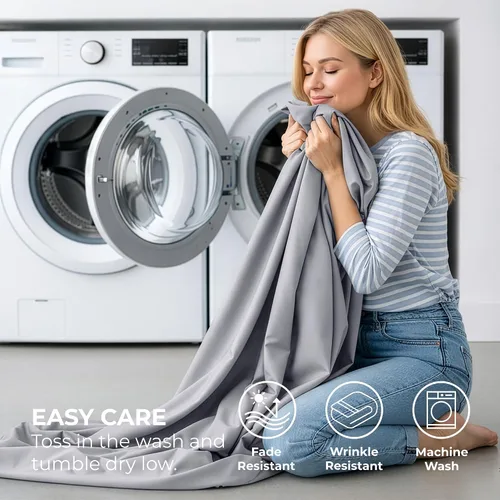 Vista 40 de Pure Bedding Juego de Sábanas Twin - Sábanas de Cama de Microfibra Ultra-Suave 1800 - Doble Cepillado - Bolsillos Profundos - Ajuste Fácil - Extra