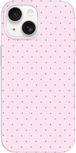 Vista 179 de Hython Funda para iPhone Air, diseño estético de lunares lindos, funda simple de 6.5 pulgadas, delgada, antiarañazos, parachoques de TPU suave, a