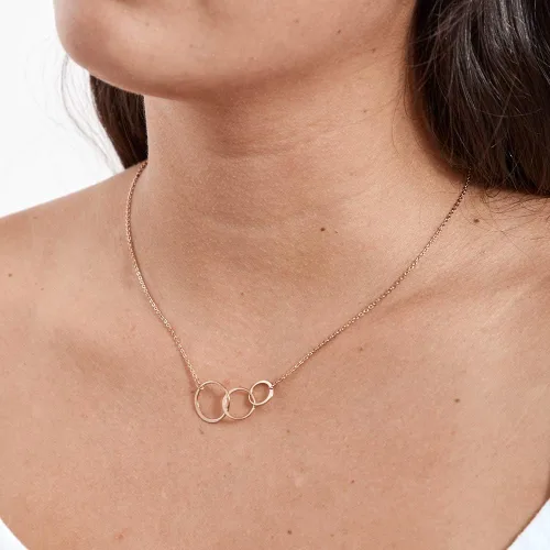 Vista 3 de Dear Ava Collar de regalo para mujeres y niñas, colgante de joyería moderna ajustable, idea de regalo de amor para ella con tarjeta sincera, regalos