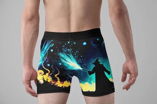 Vista 5 de Random Stock Apparel Calzoncillos tipo bóxer divertidos para hombre, ropa interior Blast Zone, regalo divertido