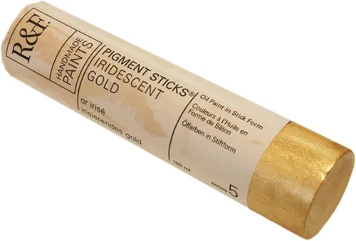 Vista 172 de R&F Handmade Paints - Pigmento profesional al óleo en barra, naranja lizarina, 6.4 fl oz