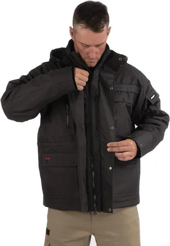 Vista 6 de Caterpillar Men's Big and Tall Heavy Insulated Parka (Regular and Big & Tall Sizes)