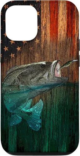 Vista 26 de iPhone 16 Largemouth Bass pesca pescadores caso