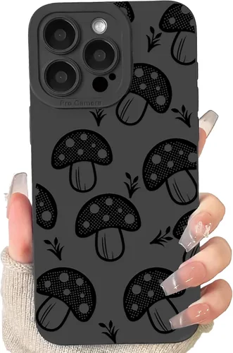 Vista 16 de Lovmooful Funda para iPhone 13 Pro Max, diseño negro, mariposas grandes Big Butterfly