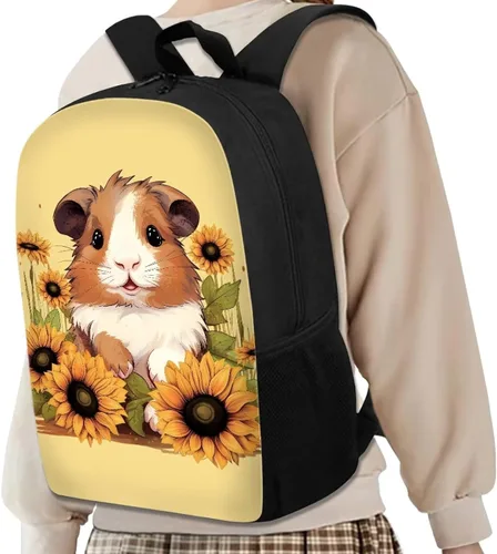 Vista 20 de HUGS IDEA Los animales frescos 3D niños escuela libro bolsa niños impresión mochilas, Baloncesto, Moderno