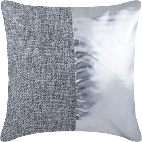 Vista 25 de The HomeCentric Funda de almohada personalizada, fundas de almohada decorativas de 12 x 12 pulgadas (11.8 x 11.8 in), color plateado, fundas de 16.
