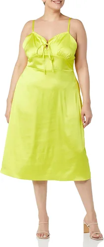 Vista 4 de The Drop Vestido midi de tirantes Azami para mujer
