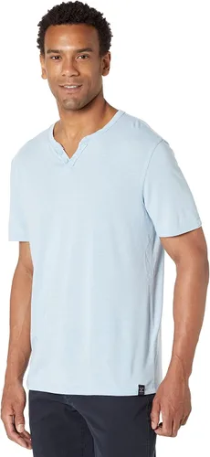 Vista 34 de Lucky Brand Venice Burnout - Camiseta de cuello con muesca y dos botones para hombre