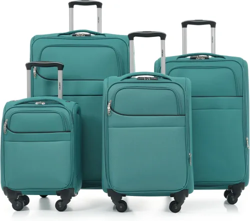 Vista 38 de Merax Equipaje Sets 2 piezas Hardshell 20&28 IN Maleta Set con bolsa de lona