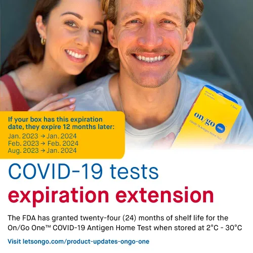 Vista 6 de Kit de Autoprueba Rápida COVID-19 On/Go One con Aplicación Test-to-Treat, 1 Paquete, 1 Prueba Total, Resultados en 15 Minutos, Autorizado por FDA