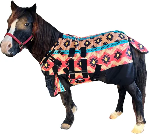 Vista 6 de CHALLENGER 1200D Miniature Weanling Donkey Pony Horse Foal Winter Blanket