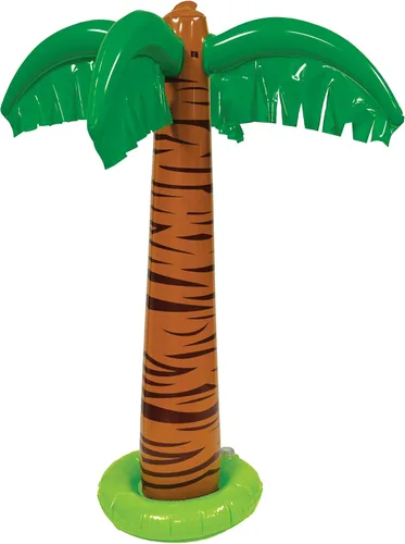 Vista 7 de Beistle Flamencos inflables de 24 pulgadas, 3 piezas, para decoraciones de fiesta Luau, decoración tropical hawaiana, rosa/blanco/negro