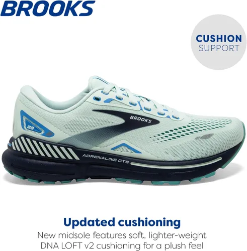 Vista 2 de Brooks Adrenaline GTS 23 - Tenis para correr con soporte para mujer