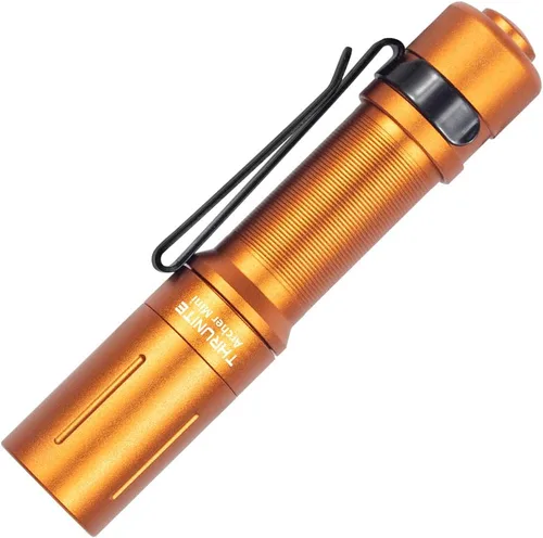 Vista 11 de ThruNite EDC Linterna Archer Mini, linterna LED de 405 lúmenes con interruptor de cola, linterna de bolsillo pequeña recargable USB C para camping