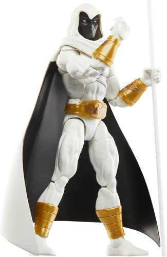 Vista 7 de Marvel Legends Series Strange Tales Moon Knight, Figura de acción coleccionable de 6 pulgadas de cómics