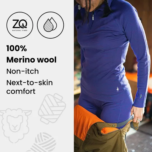 Vista 3 de Smartwool Sudadera con capucha Merino 250 para mujer con base de tinte vegetal 100 lana merino XS
