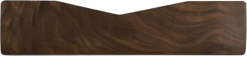 Vista 10 de Reposamuñecas ergonómico de madera maciza de nogal para AKKO Alice Pro