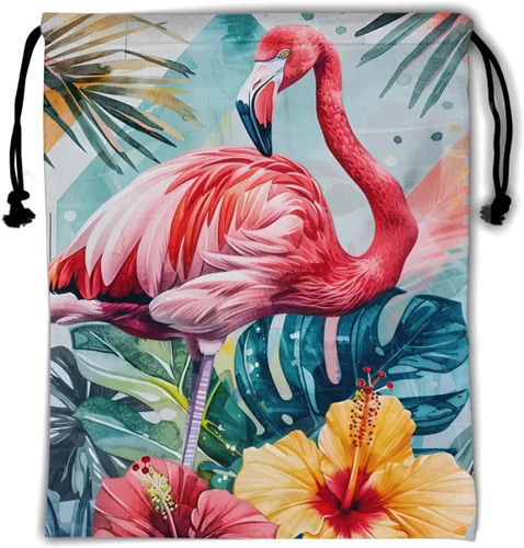Vista 190 de Bolsa de agarre de gimnasia de piel de animal, bolsa de gimnasia con cordón ajustable, bolsa de cuerda para fauna silvestre, Mariposas Galaxy