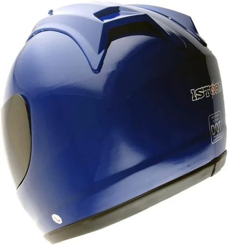 Vista 6 de 1Storm Nuevo Casco de Motocicleta de Cara Completa JH901 Negro Mate + Un Escudo Transparente Adicional: JH901