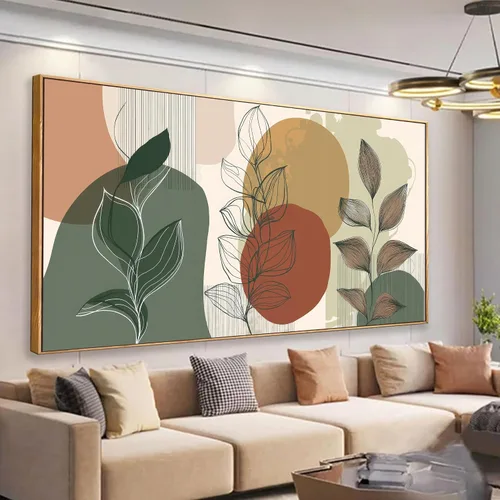 Vista 24 de Tsomzxng Arte Moderno de Lienzo para Decoración de Pared Impresiones de Pinturas Paisaje Dorado del Árbol de la Vida Impresiones de Pintura