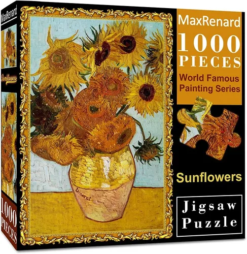 Vista 9 de MaxRenard Juego 1000 Piezas Rompecabezas Colección de Arte Fino Juguete Leonardo Da Vinci Mona Lisa