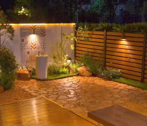 Vista 7 de Lámpara de pared para exteriores, iluminación exterior – Listado ETL, aluminio fundido a presión antioxidante, impermeable, diseño de cilindro