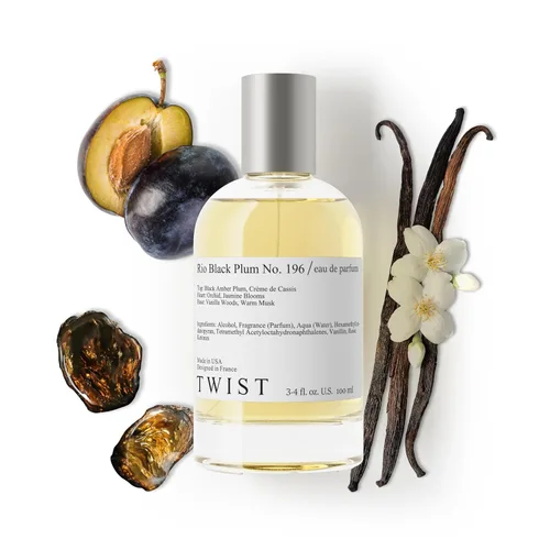 Vista 58 de Twist - Addicted No. 3 - Eau De Parfum inspirado en Y. Black Opium, Perfume de larga duración para mujer, Ámbar y Vainilla, Vegano, Ingredientes
