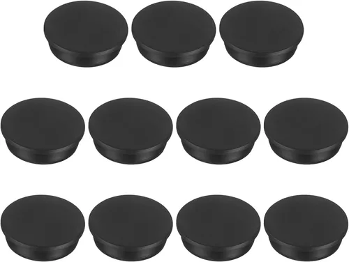 Vista 151 de MECCANIXITY - Tapones de silicona en forma de T (26mm, 1 pulgada de diámetro), color negro