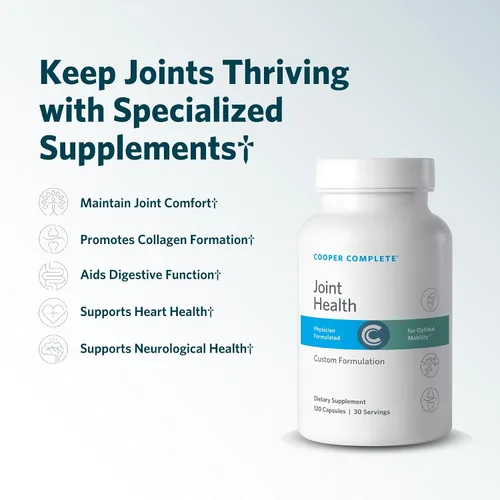 Vista 4 de Cooper Complete Joint Health, glucosamina, condroitina y bromelina, 30 días