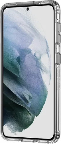 Vista 7 de tech21 EvoClear - Funda para Samsung S21 5G con protección contra caídas de 12 pies