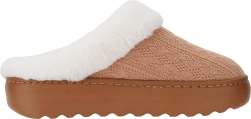 Vista 4 de BRONAX Pantuflas de casa mullidas para mujer con suela gruesa acolchada