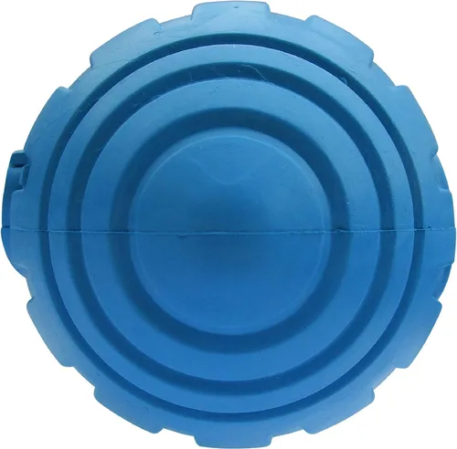 Vista 6 de Nerf juguete fútbol con sonido para perro, Sencillo, Azul