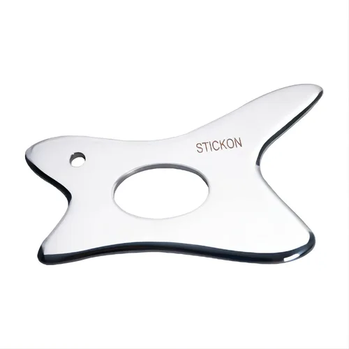 Vista 7 de STICKON Juego de herramientas de masaje de raspado Gua Sha de acero inoxidable, herramientas IASTM, gran herramienta de movilización de tejidos