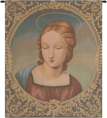 Vista 18 de Madonna Di Medjugorie - Tapiz italiano para colgar en pared, 6 pulgadas x 9 pulgadas, algodón/viscosa/poliéster por Raoul Vitale