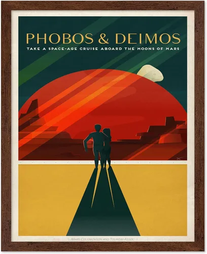Vista 61 de Poster Master Póster celestial – Impresión del mapa de las estrellas – Regalo para astronomía, fanáticos lunares – Arte vintage para el hogar