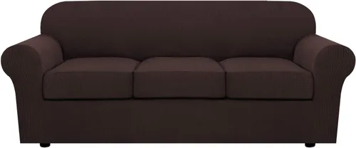 Vista 97 de H.VERSAILTEX Fundas de Sofá Elásticas para Cojines Fundas de Sofá para Muebles de Sala Fundas Protectoras