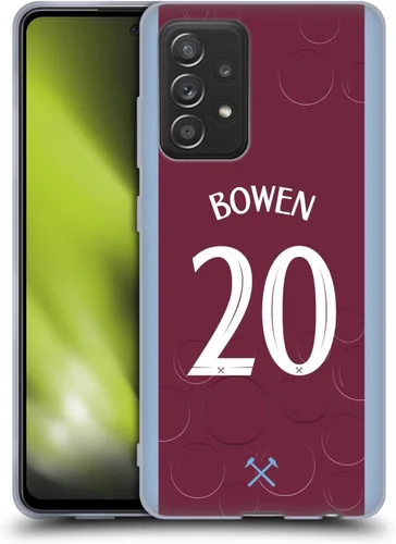 Vista 10 de Head Case Designs Officially Licensed West Ham United FC James Ward-Prowse 2023/24 Players Home Kit Gel Case [Military Grade Protection] Compatible