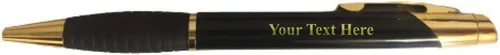 Vista 2 de Personalized Pen Engraved Coated Brass with Custom Text Office Gifts