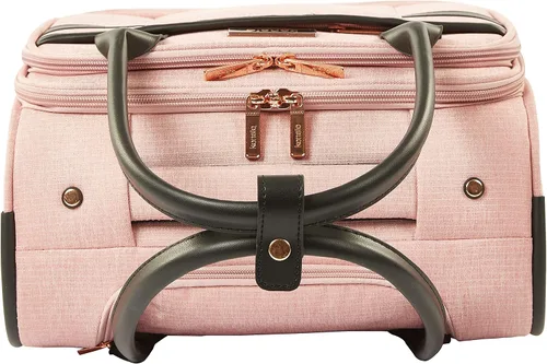 Vista 5 de kensie Hudson Softside - Juego de equipaje giratorio de 3 piezas Rosa Hudson Softside - Juego de equipaje giratorio de 3 piezas