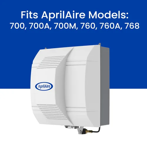 Vista 2 de AprilAire 4750 Kit de mantenimiento para humidificador con panel de agua Modelo No. 35 Filtro de repuesto para humidificador AprilAire para toda