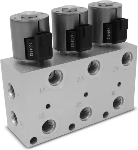 Vista 3 de Summit Hydraulics Kit multiplicador hidráulico, válvula selectora de 3 circuitos incluyendo acopladores y control de caja de interruptores