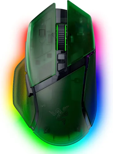 Vista 10 de Razer Basilisk V3 Pro 35K Mouse inalámbrico para juegos: rueda de inclinación HyperScroll - Sensor óptico de 35K DPI Gen 2-13 Controles Negro