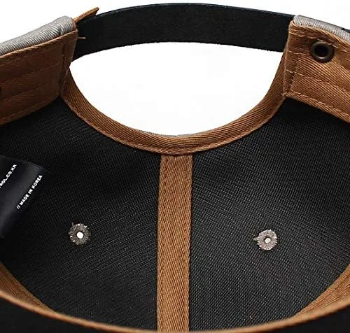Vista 9 de UNDERCONTROL Gorra de camionero ajustable de ala plana con correa trasera para gorra unisex