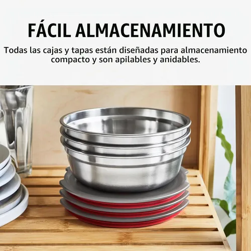 Vista 4 de Taza de almuerzo BLACK + BLUM - Recipientes reutilizables para preparar comidas para picnic y camping - Caja de almacenamiento de alimentos