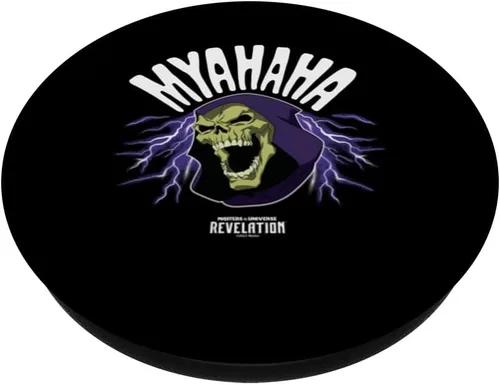 Vista 2 de Masters Of The Universe Revelation - PopSockets PopGrip estándar Skeletor Laughing