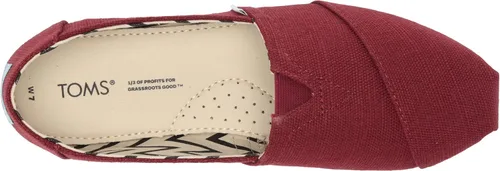 Vista 5 de TOMS Lona Alpargata plana para mujer